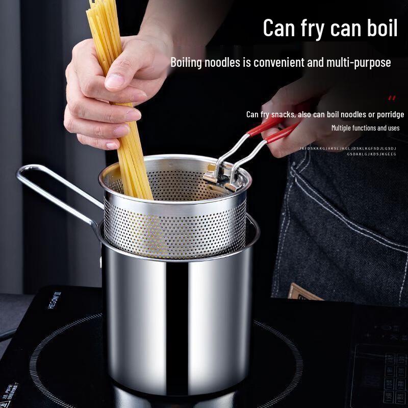 Mr. Jane Stainless Steel Deep Fryer Set