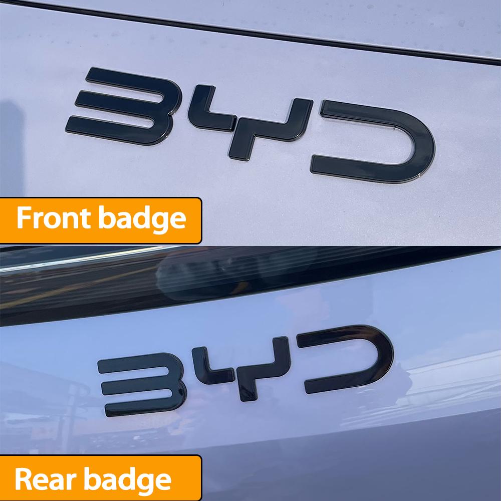 Do BYD Sealion 7 Czarny Przedni Znak Modyfikacja Czarny Wojownik Odznaka Samochodowa Nakładki Style Logo