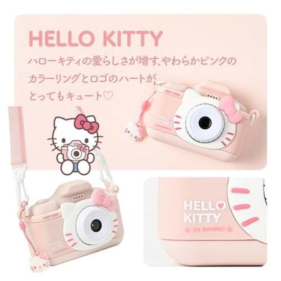 Pinto Kids Camera Hello Kitty Sanrio Collaboration Toy Childrens Japanese Company Gift Birthday Christmas