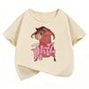 Hip Hop Y2k Mouse Design Printed T Shirts Animal Short Sleeve Kids Children's T-shirt Boys Girls Summer Spring Casual Top Tee
