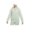 Nike Sport Casual Pullover Hoodie Women Tops Light-Green DJ7669-017