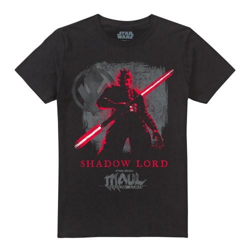 Star Wars: Maul-Shadow Lord Unisex Volwassen Dark Side Sith T-shirt