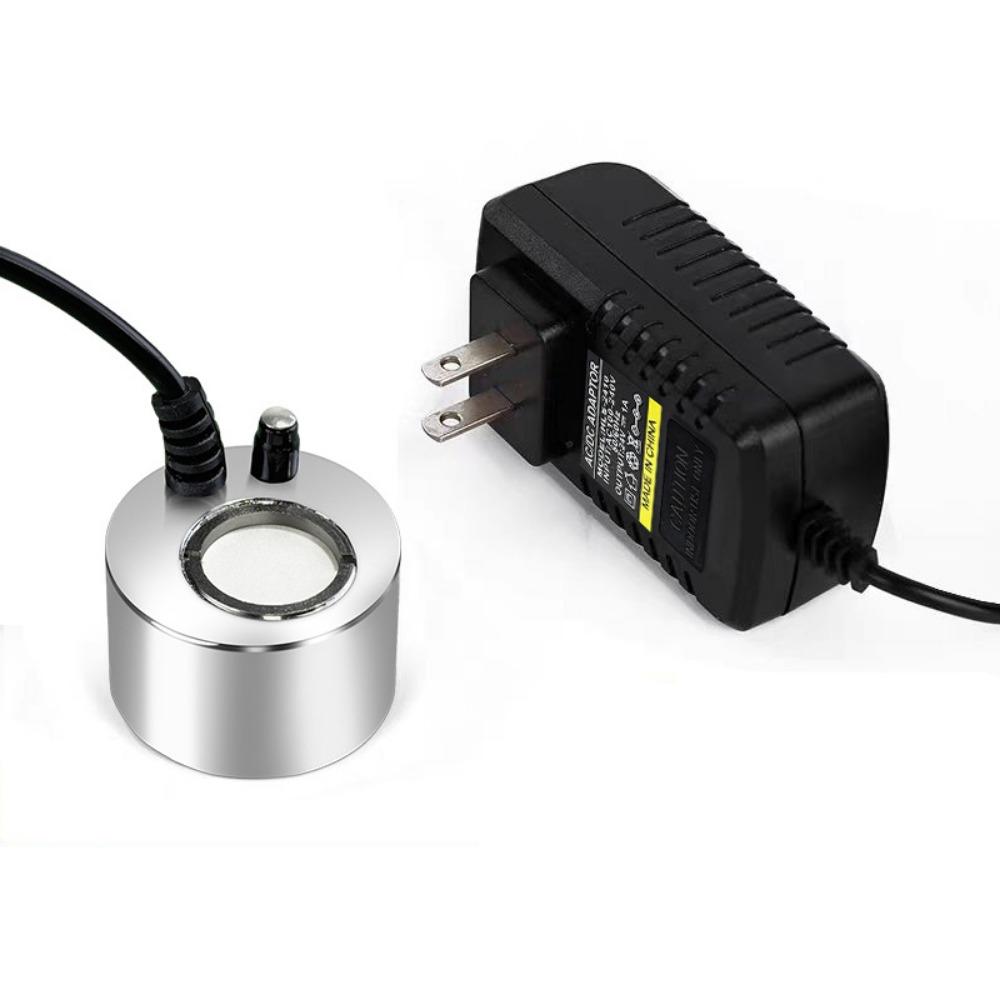 Colorful Light Landscape Mist Maker Ultrasonic Atomizing Head Nebulizer Ultrasonic Fogger Indoor Landscaping Pond Decor