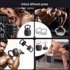 Portable Fitness Accessories: Handle for Dumbbell, Barbell, Kettlebell Swing, Hip Raise, Prone Support
