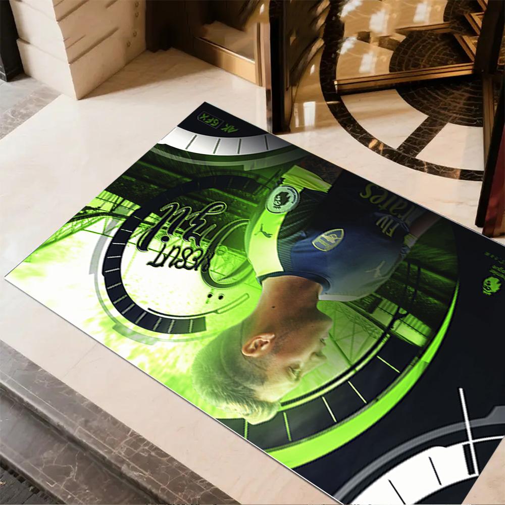 Goalkeeper Saves Ball. Area Rug Design for Playrooms Decorate room Kitchen Bedrooms Antislip Carpet Anime Office Decor Wedding Party Gift