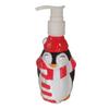 Hand Soap Dispenser 350ML Christmas Dispenser, Santa Claus Tree Penguin Shape Refillable Countertop Bottle, Plastic Empty Pump Bottle for Soap,