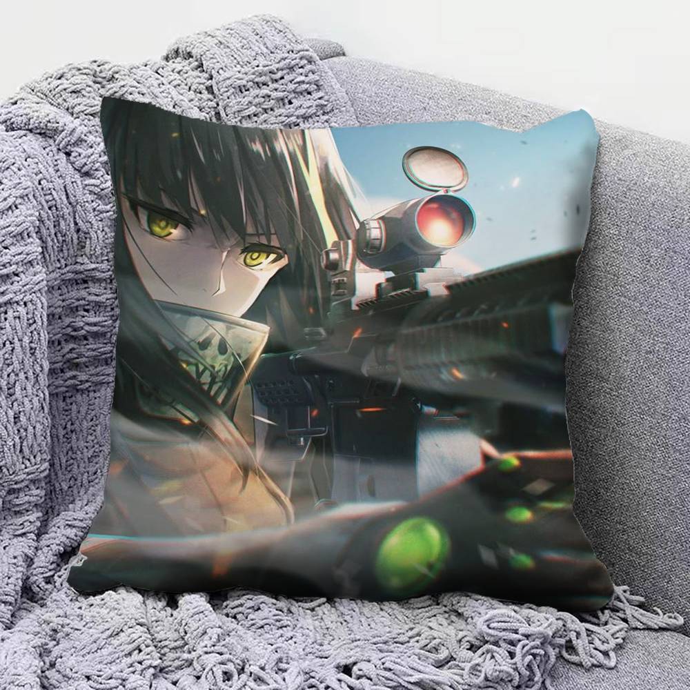 Game GGirls Frontline Pillow Covers Home Sofa Cushion Covers and Aecorative Custom