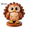 Whimsical Room Accessories Cartoon Animal Flower Vase, Desktop Storage Ornament with Highland Cow/Owl//Peacock/Hedgehog Design, Functional Tabletop