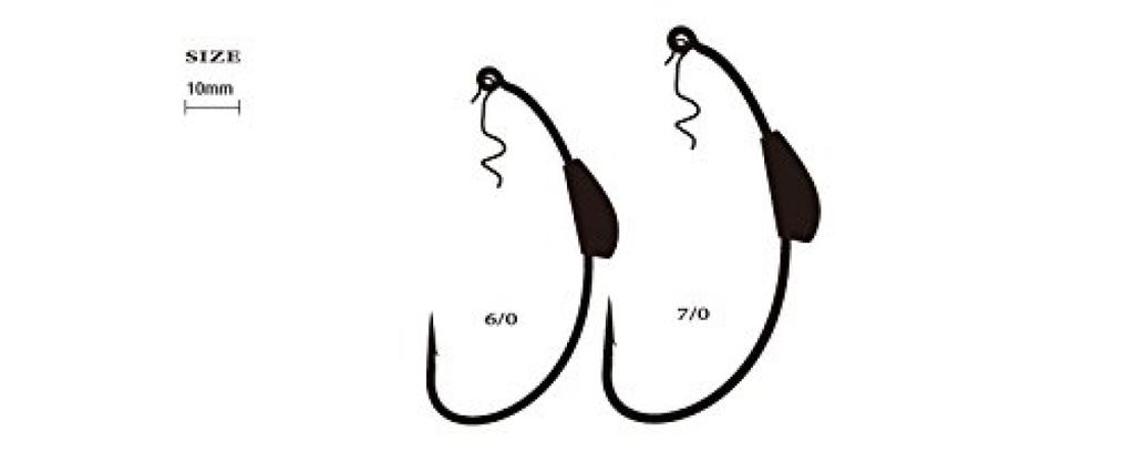 RYUGI Heavy Weighted Brutal Hook #70 14oz. HHB089 Fishing Hook
