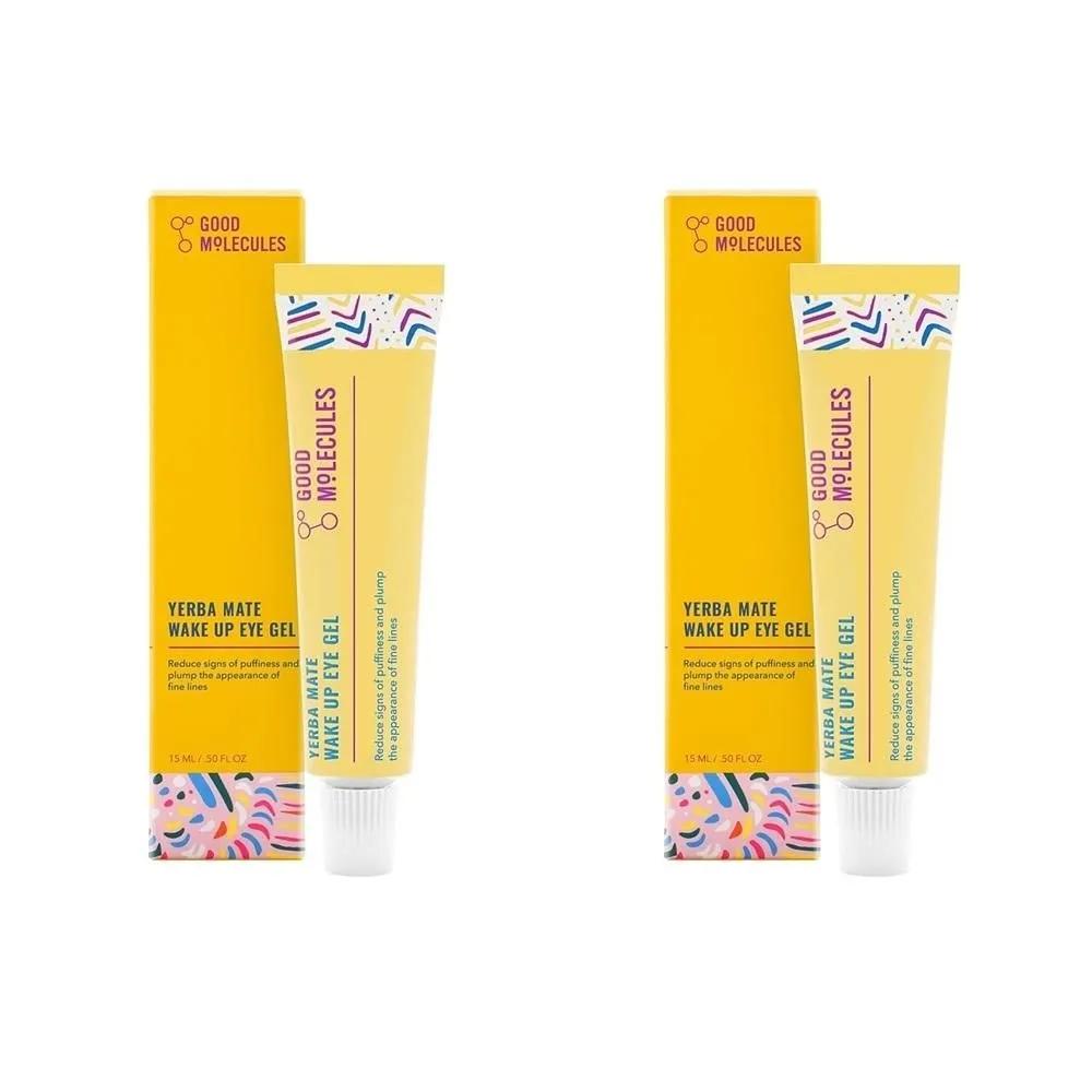 Good Molecules Yerba Matte Eye Gel 15ml 2-Pack Good Molecules Yerba Mate Wake Up Eye Gel - Yerba Mate,