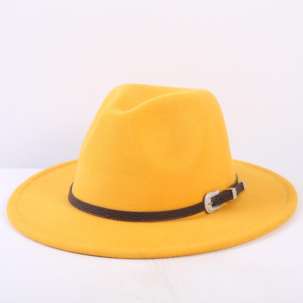 Popular European and American classic simple flat-brimmed top hat men's and women's fashionable and elegant versatile jazz hat top hat