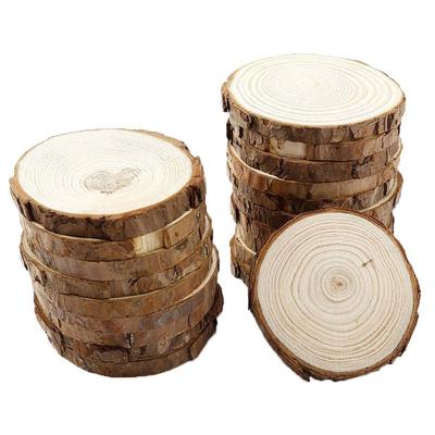 Round Tea Coffee Home Decor Natural Wooden Table Decoration Cup Pad Wood Coasters Mug Mat