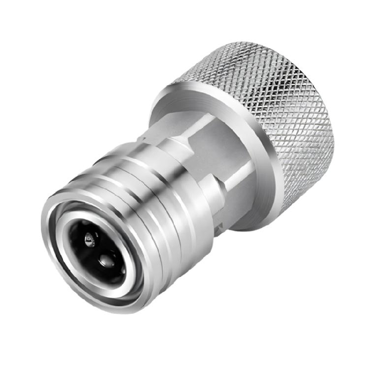 

Leakproof Stainless Steel Water Hose Adapter Quickly Release Garden Hose Pressures Washer Attachment