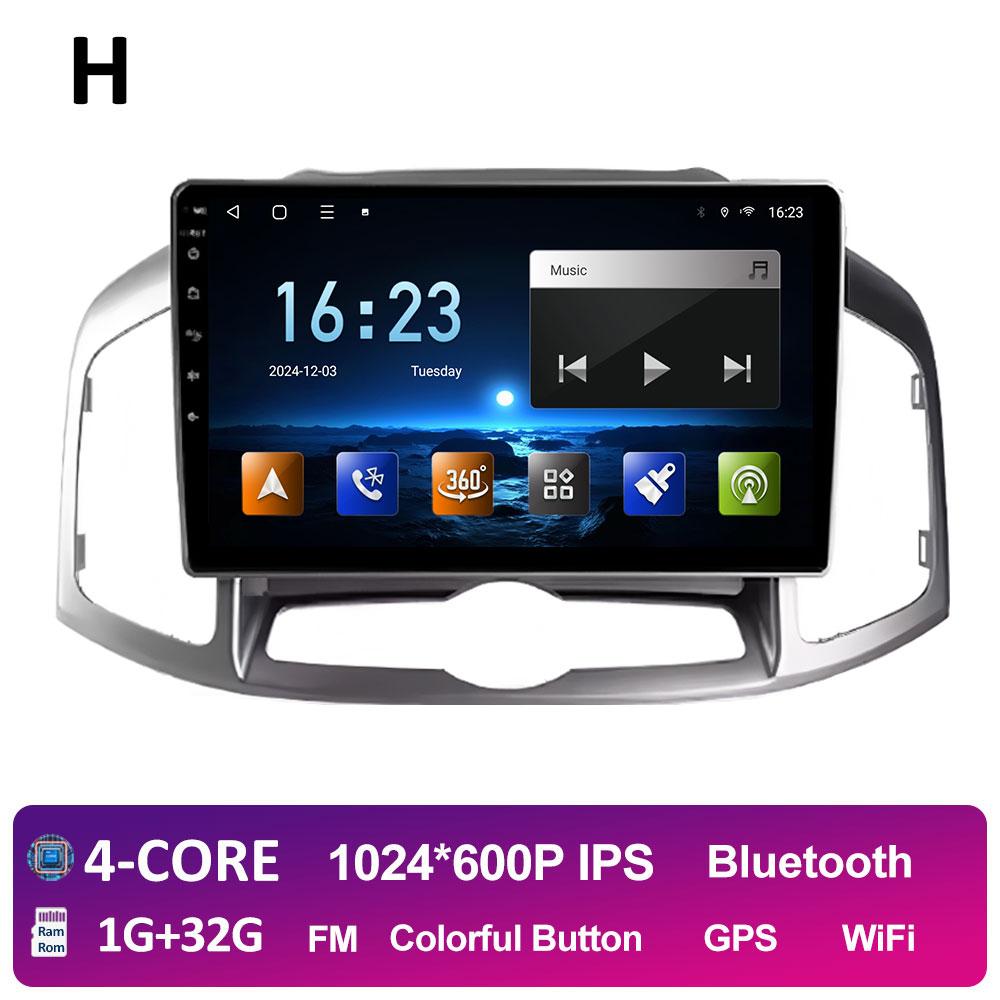 Android 14 Car Audio For Chevrolet Captiva 1 2011 2012 2013 2014 2015 2016 Radio Player Bluetooth Wireless Carplay DSP Stereo 4G