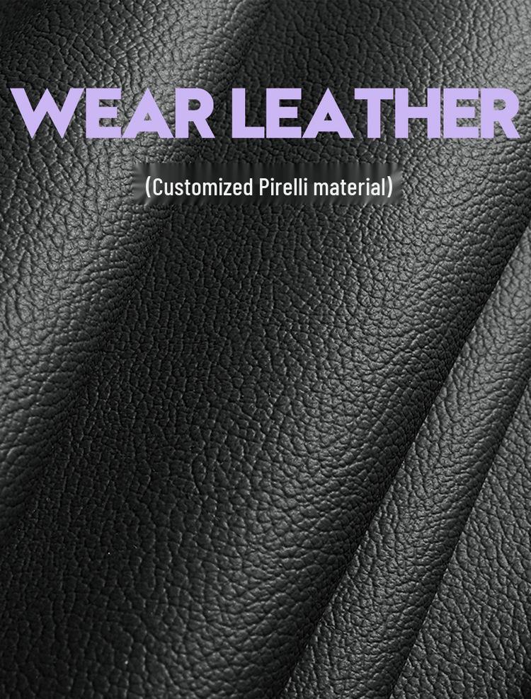 Xingrui L 2025 Universal Leather Car Seat Cushion - All-Season Use