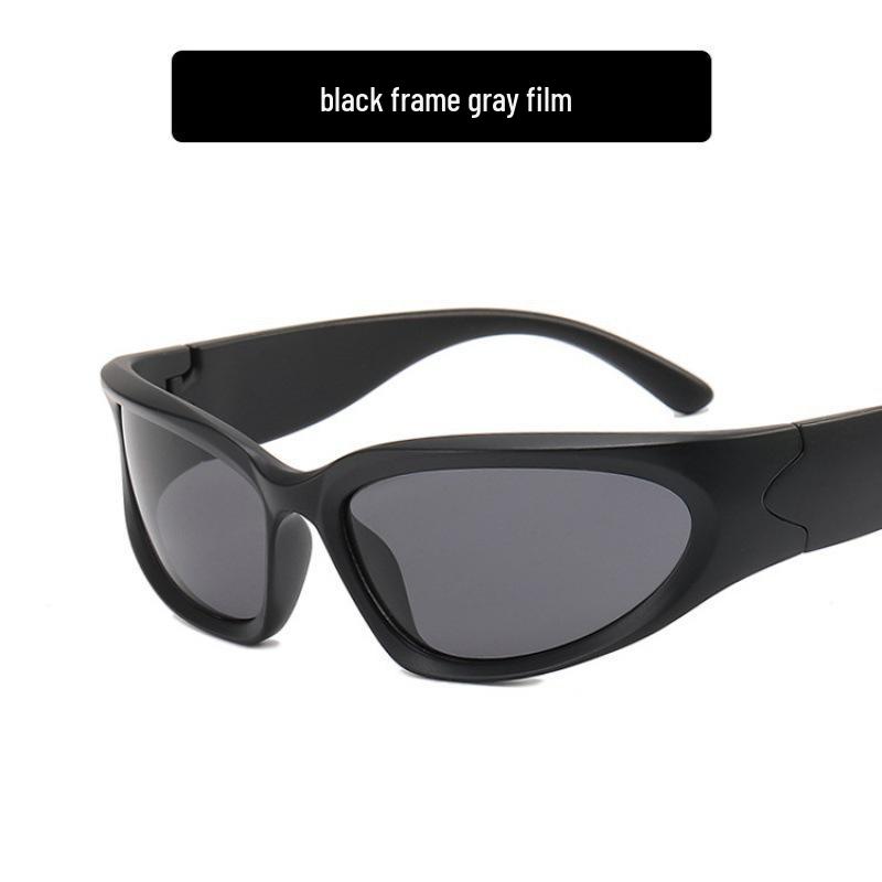 

Трендовые солнцезащитные очки Y2K стиля, высококлассные, серебристые, квадратные, для мужчин и женщин