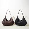 2026 New Genuine Cowhide Tote Bag Large Capacity Shoulder Bag for Women Stylish Axillary Bag