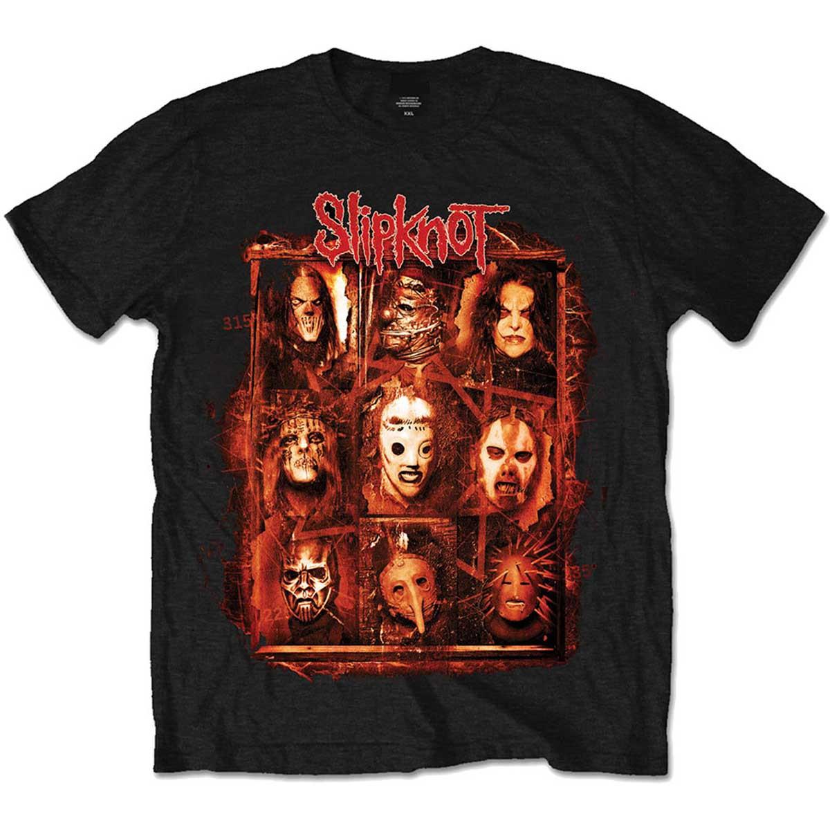 Slipknot Rusty Faces Tee T-Shirt Mens XL