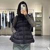Jiangnan same style, autumn and winter new stand-up collar waist thin ribs down jacket sleeveless vest vest jacket tide