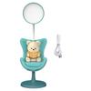 Cute Bear Desk Lamp 3 Lighting Modes LED Nursery Bedside Table Lamp Rechargeable Night Light for Bedroom Study