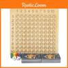 Wooden Multiplication Table Educational Puzzle For Kids Learning Math Skills