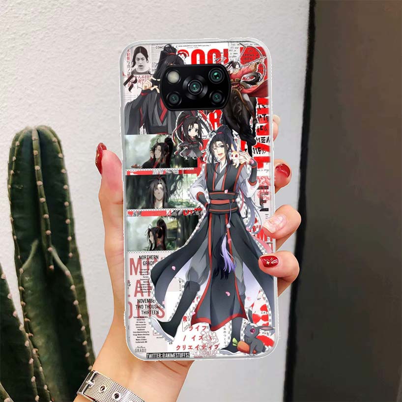 Mo Dao Zu Shi MDZS Manga For Xiaomi Poco X7 X6 X5 X4 Nfc F7 Ultra F6 F5 Pro Phone Case F4 Gt F3 M6 M5 M4 M3 5G Fundas Cover Coqu
