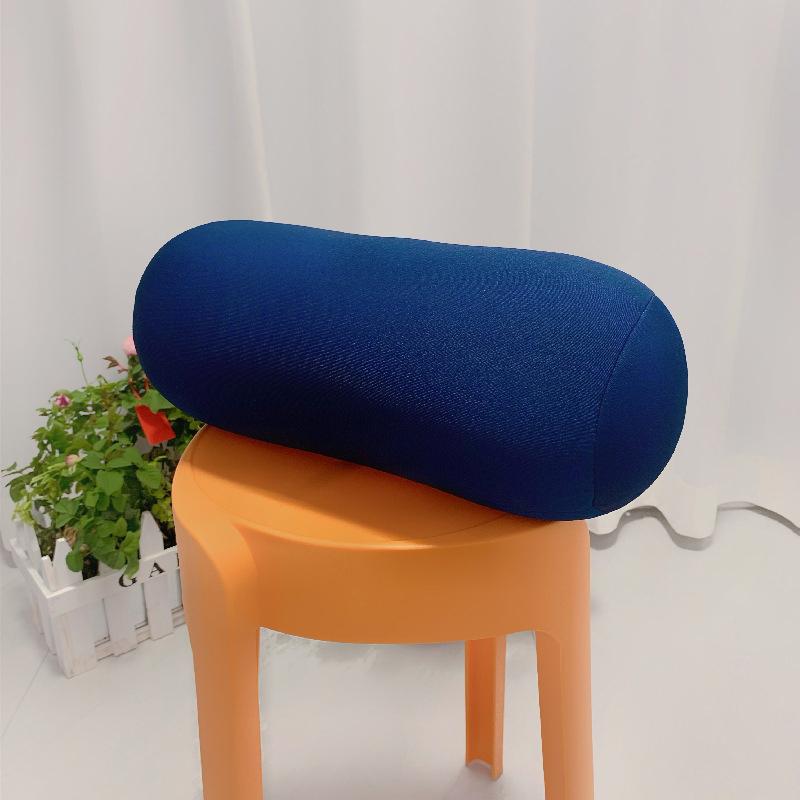 Zylindrisches Kissen Eingebaute Schaumstoffpartikel Mikroperlen-Rollkissen Gefülltes Sofakissen Schlafzimmer Schlaf Überwurfkissen Nacken Kopf Rücken