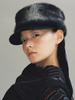 Eosseomnijeu Bellboy Cap_Fur Dot Black