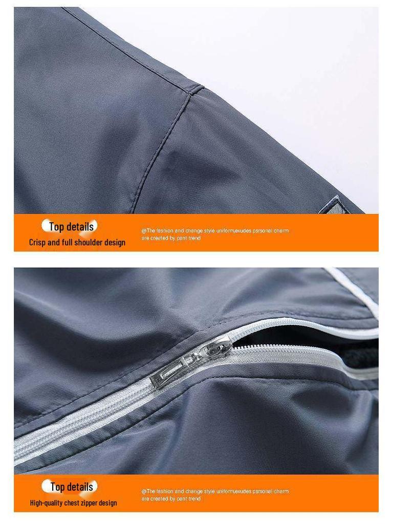 Conjunto de Ropa Deportiva para Hombre con Forro Polar para Otoño/Invierno