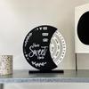 Ferris Wheel Desktop Moon Calendar: Manual Rotation Home Office Ornament with Advanced Design.