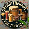 D Flat Pc Group Therapy Drinking Party Sign Suitable for Doors Walls Home Rooms Cottages Streets Garages Gardens