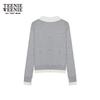 Teenie Weenie Women's Bear Letter Knit Sweater
