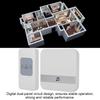Wireless Chime Door Bell Patient Elderly Deaf Caller Remote Alarm 1*receiver  1*transmitter