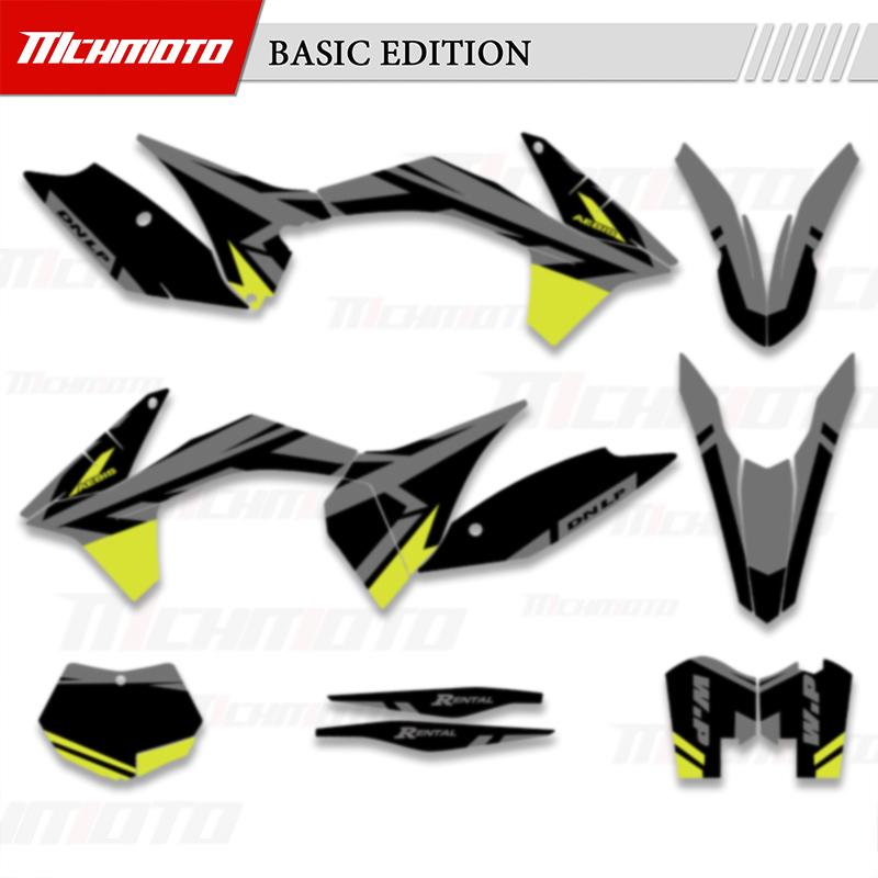 MCHMFG For KTM SX SXF 2011 2012 EXC EXC-F 2012 2013 Full Graphics Decals Stickers Kits Number Name Backgrounds