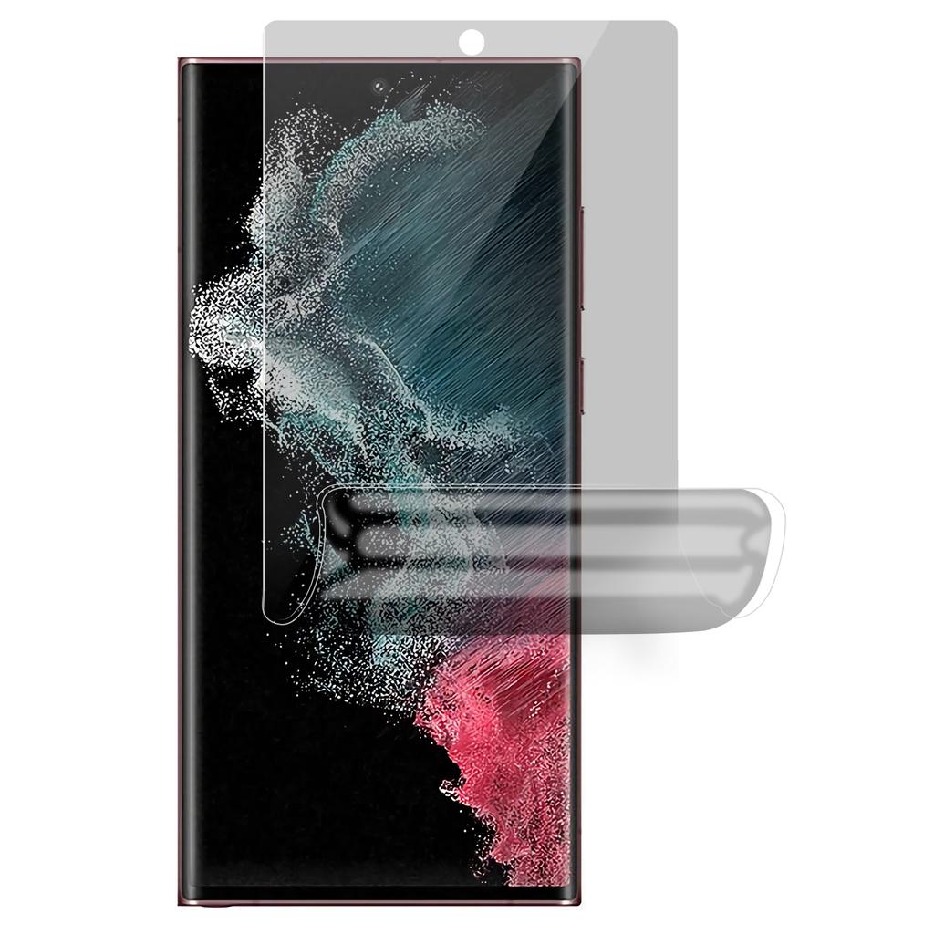 RURIHAI Vollbild-Hydrogelfolie für Samsung Galaxy S22 Ultra 5G, Anti-Peeping TPU-Displayschutz