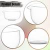 Glass Bowl for Matcha, Green Tea Bowl, Multifunctional Tea, Easy to Clean, Transparent, Ideal
