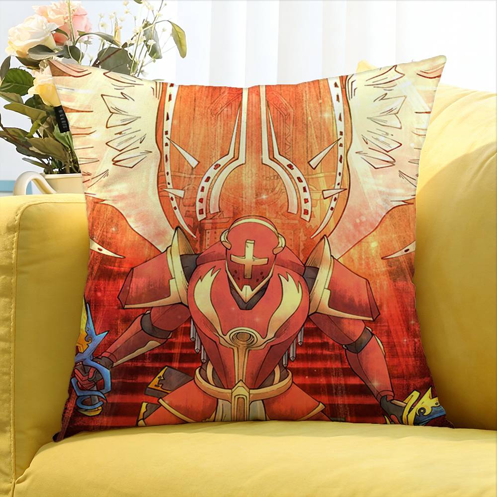 Housse de coussin carrée Ultrakill Tailles Variées Pour Voiture Maison Chambre à Coucher Décor