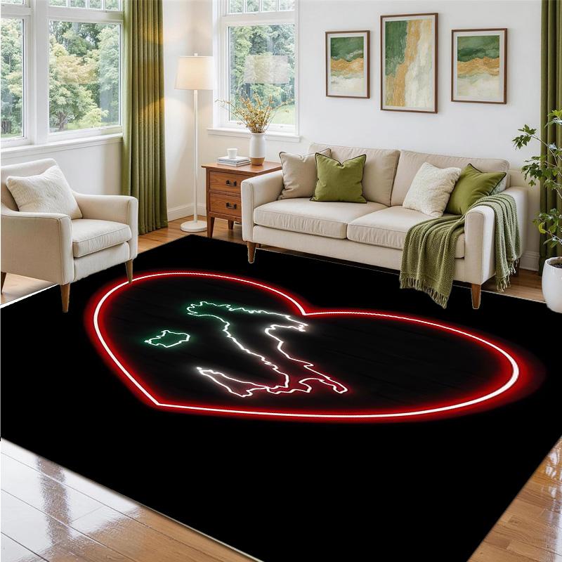 Italy Design Crystal Velvet Rug Soft Decorative Mat for Bedroom Entrance