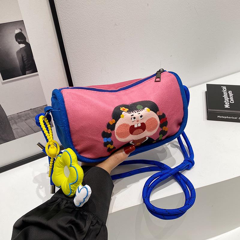 2025 Stylish Cute Cartoon Graffiti Single Shoulder Crossbody Bag