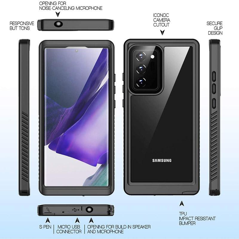 S24FE Waterproof Case S25 S24 S23 Ultra Water Proof Underwater Covers for Samsung Galaxy S21 FE S20 FE S23 S22 Plus Diving Case 5