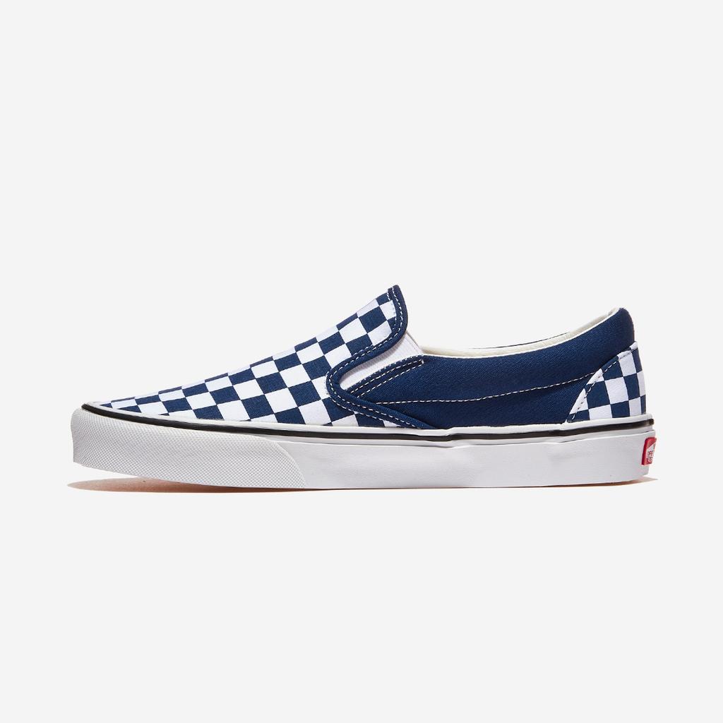 Vans Classic Slip-On - Color Theory Checkerboard Deep Indigo [VN000DAHFOB] [Shipped from Korea] 100% Authentic