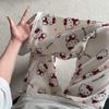 2026 New Style Lounge Pants for Women Loose Fit Wide Leg Casual Pajama Pants for Outdoor, Campus, Home