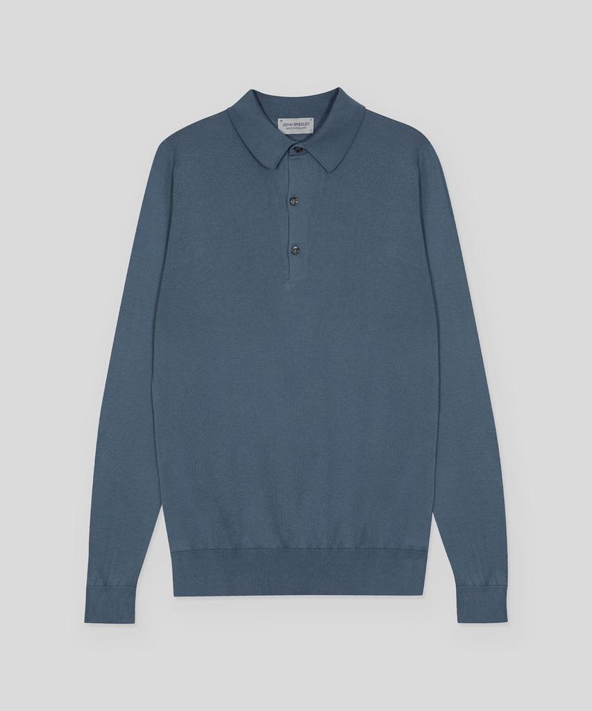 Jonseumedeulli Bradwell Sea Island Cotton Long Sleeves Polo Shirt Seasonal 11 Colors (A Type)