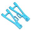 2pcs RC Suspension Arm Aluminum Alloy DIY Upgrade Front and Rear Lower Swing Arm for JLB 1 10 TruckBlue