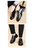 Men's Versatile Waterproof Leather Slip-on Driving Shoes - Fashionable, Stain-Resistant Business Casual Footwear