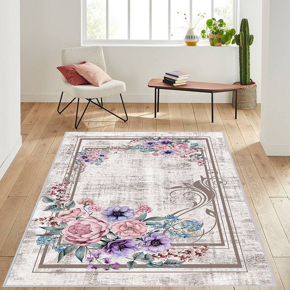 

Mosimoso Home RC622 Ковер с точечной подошвой и цифровой печатью 50x80 cm