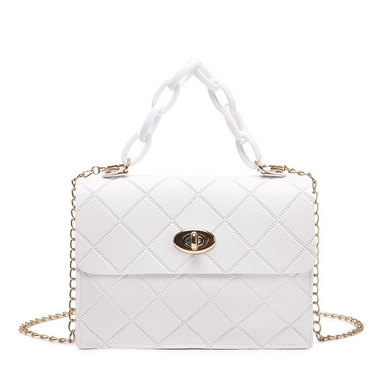 New Handbag Bag Diamond Mobile Phone Bag Small Fragrance Small Square Bag Chain Crossbody Bag
