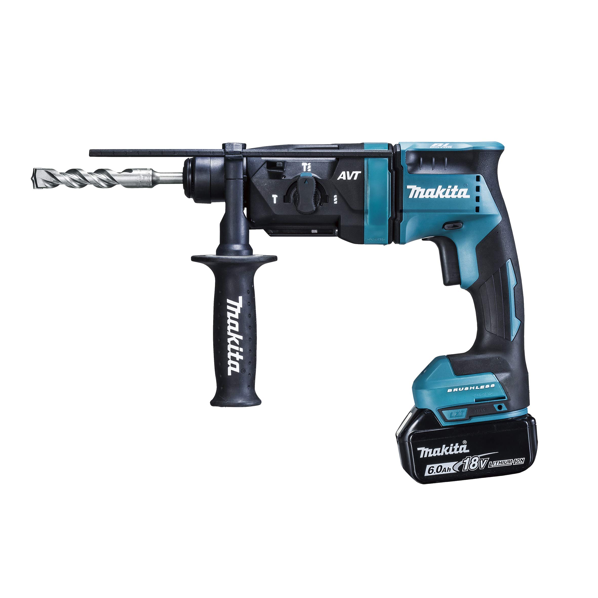 

Makita HR182DRGX Cordless Hammer Battery and Charger Included Drill, 18V, 18mm, Chiselable, SDS+, синій