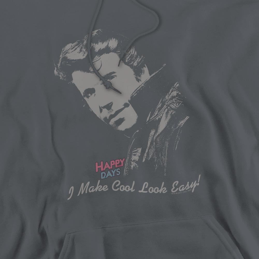 Happy Days Mens Cool The Fonz Hoodie