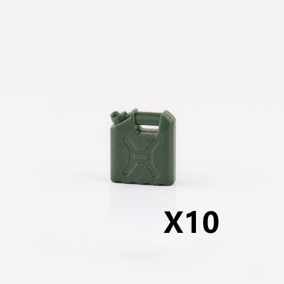 Militärisches Baustein-Soldatenfiguren-Zubehör Zelt Ölfass Sandsack Waffe Kiste Armee Bausteine Geschenk Spielzeug Kinder J034